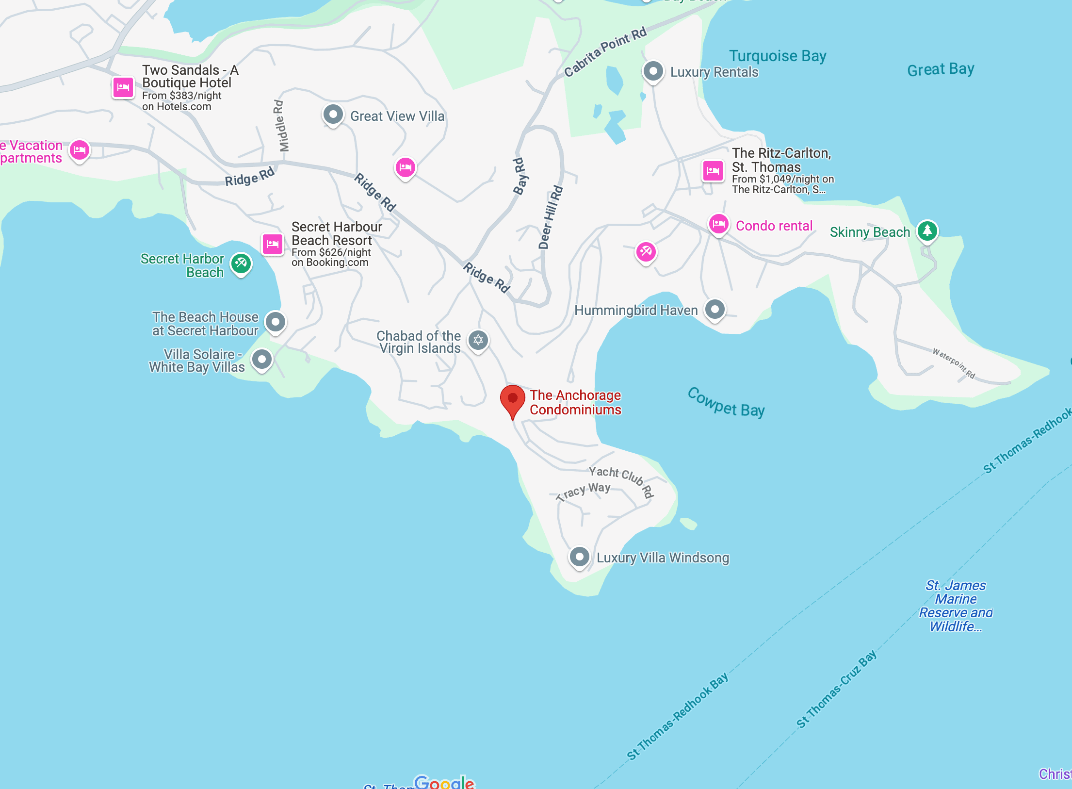 Community Google Map Location