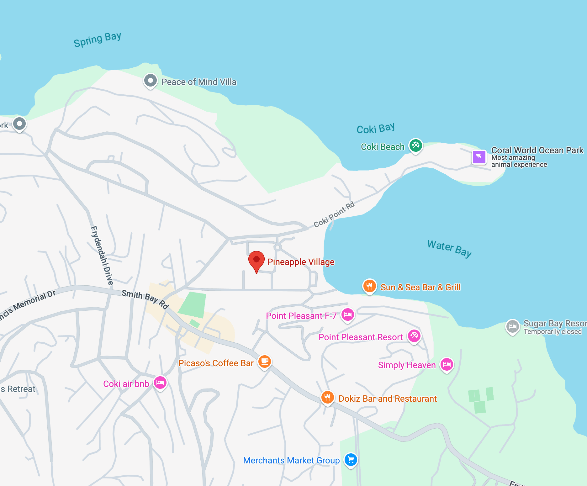 Community Google Map Location