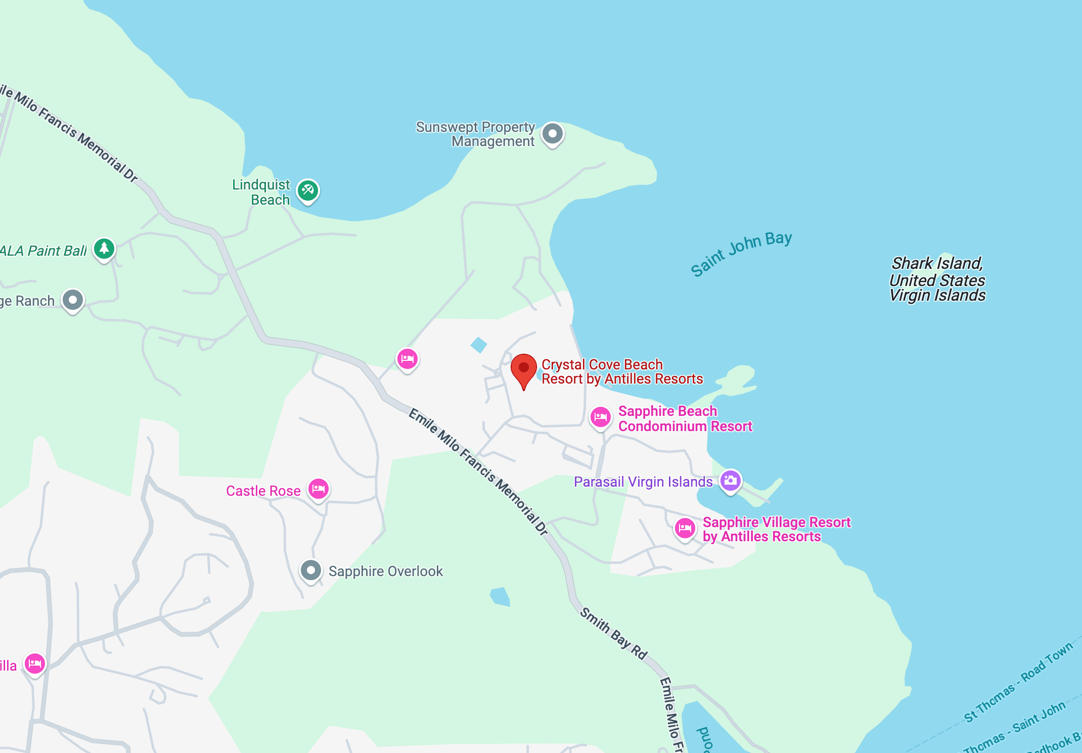 Community Google Map Location