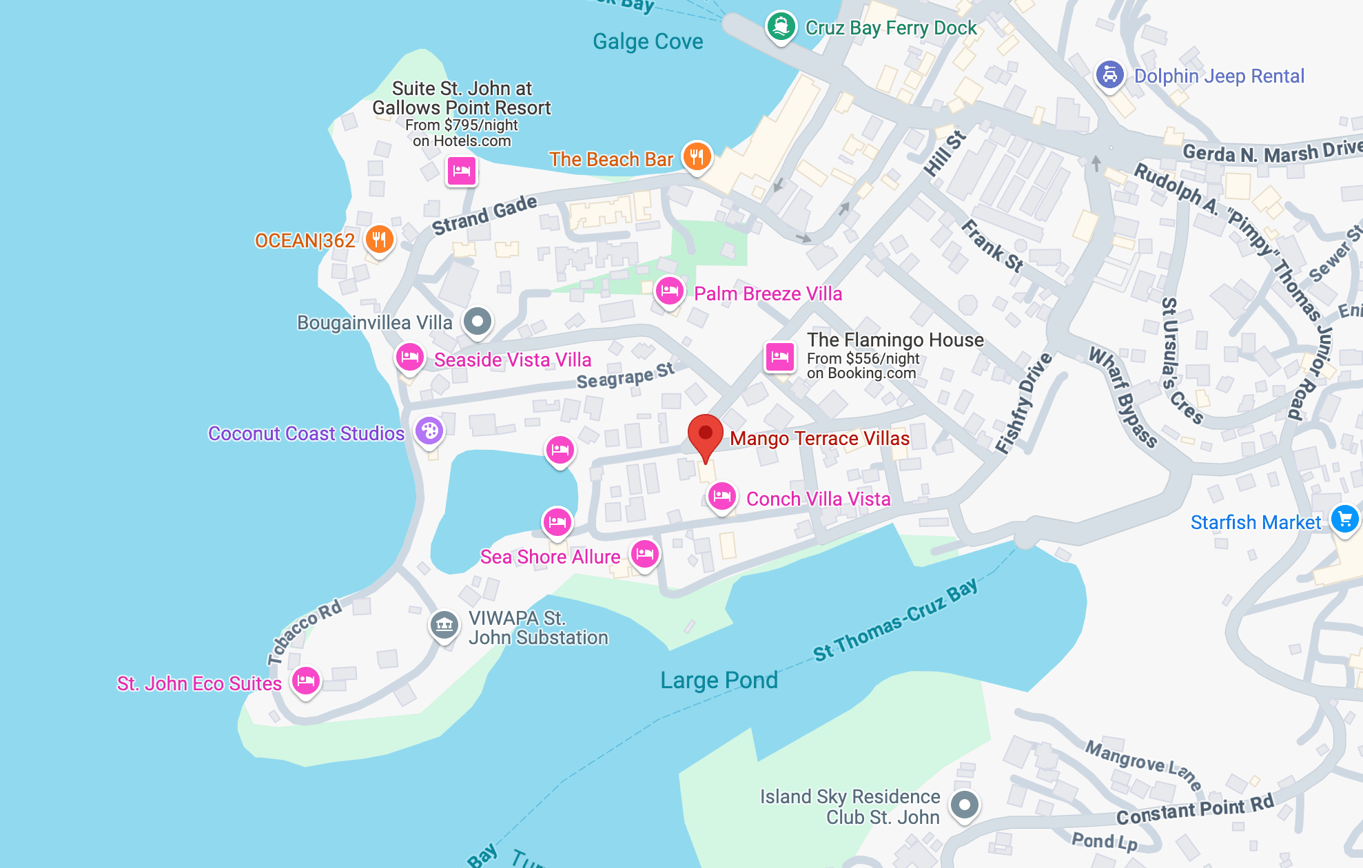 Community Google Map Location