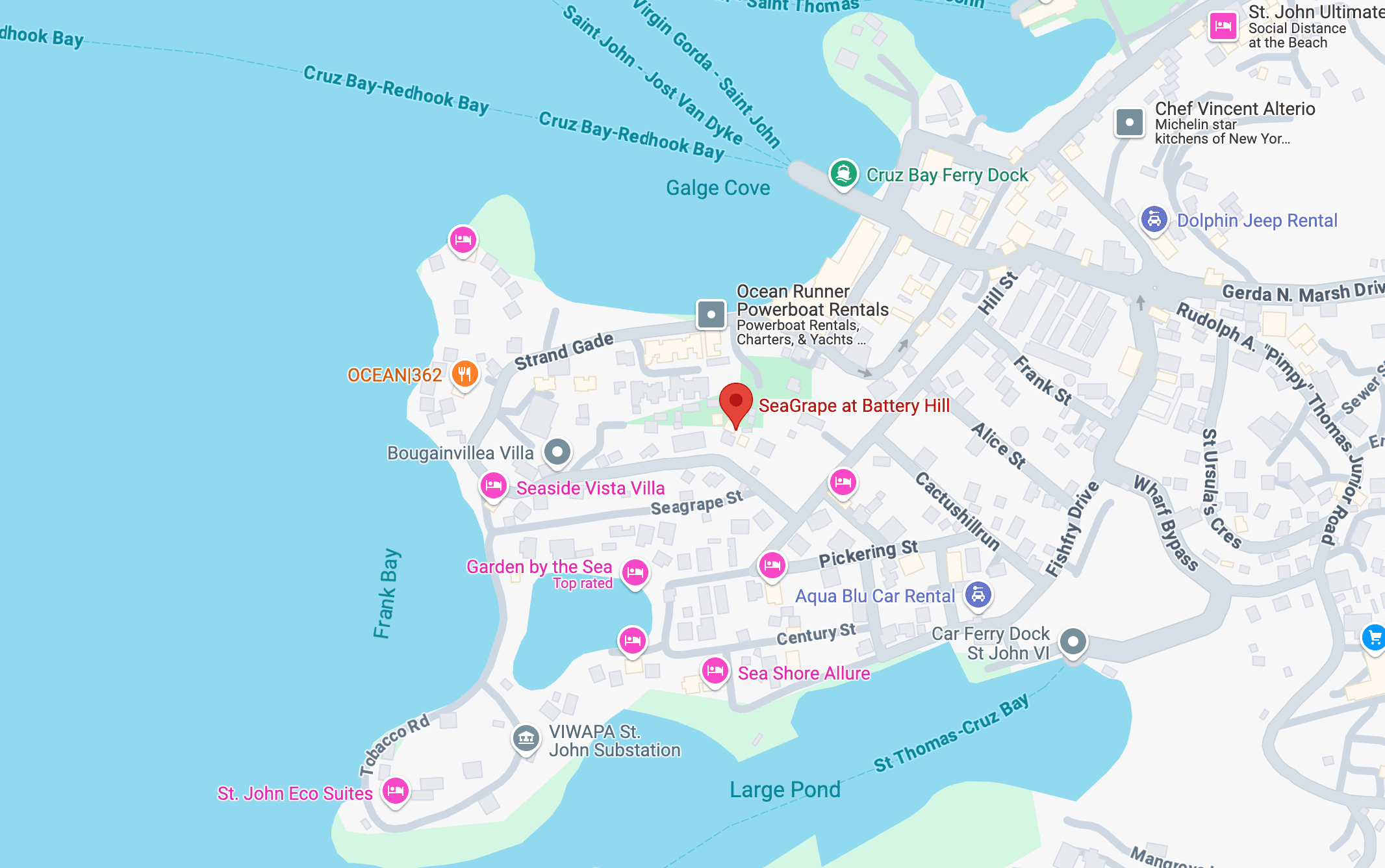 Community Google Map Location